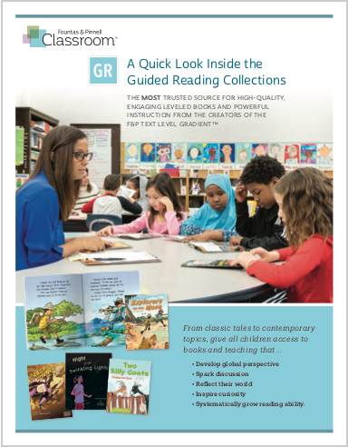 FPC Guided Reading Collections Quick Look Flyer